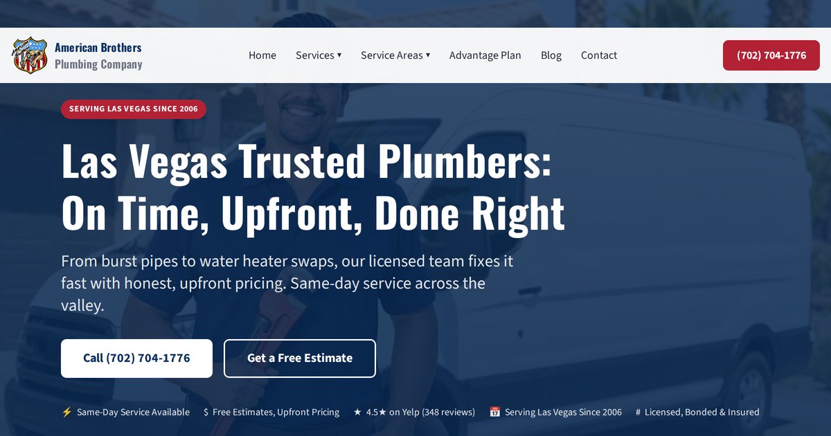 American Brothers Plumbing Company cover